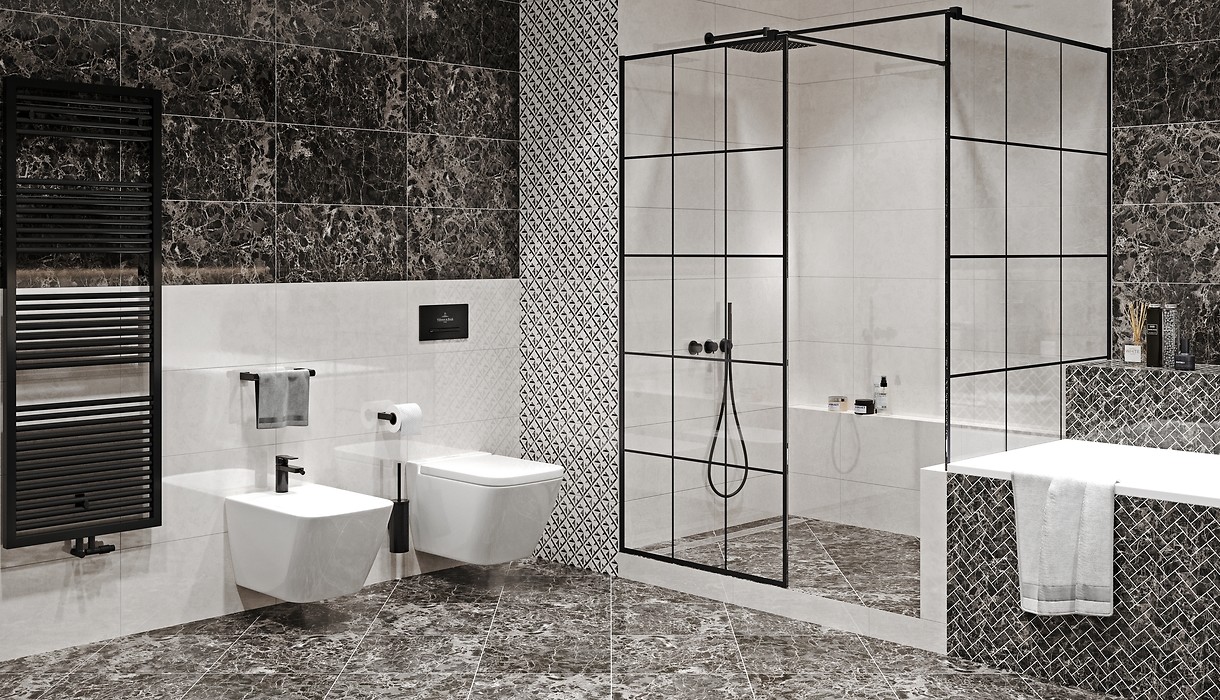 Плитка стінова Sephora Black 297x600x9 Opoczno - Зображення 0f92a-opoczno_sephora.jpg