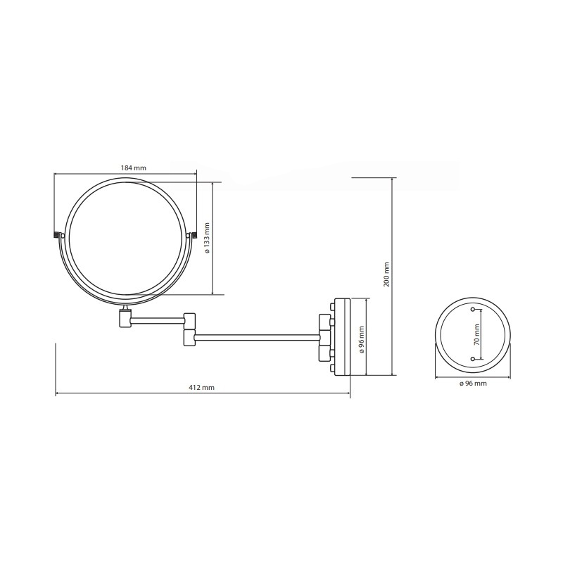 Дзеркало косметичне (106301705), Bemeta - Зображення 0fc78-7051.jpg