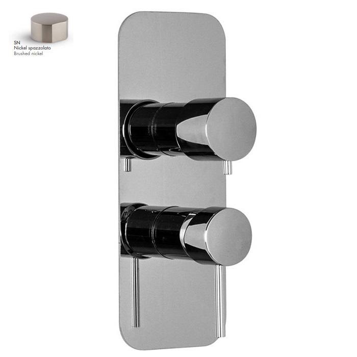 Змішувач для душу Spillo Up Brushed nickel F3039X6SN Fima - Зображення