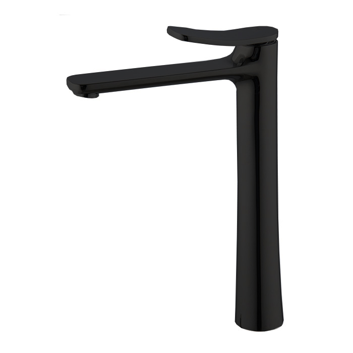 Змішувач для умивальника Flo Black matt F3801-HNS Fima - Зображення