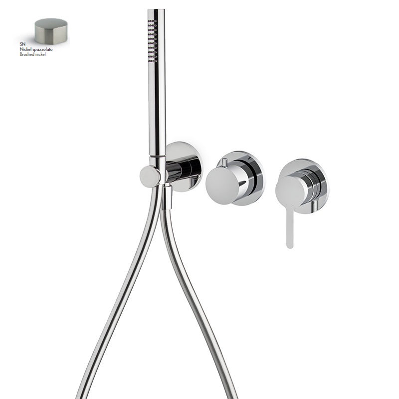 Змішувач для душу Snap Brushed nickel F3129WX8SN Fima - Зображення