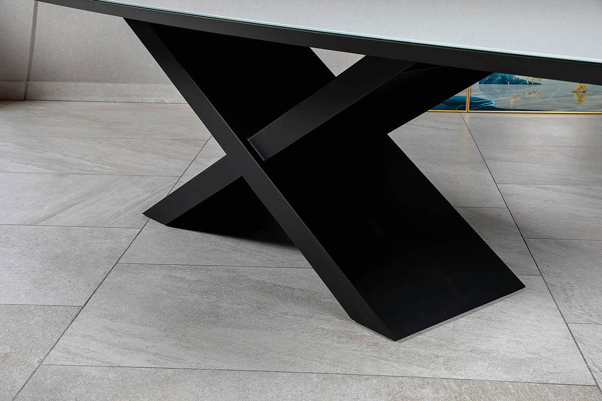 Стол обеденный Belfort Glass White 120х260х76 Аква Родос - Зображення 100231050-0ce94.jpg