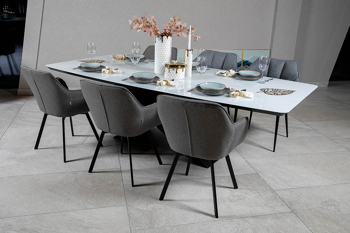 Стол обеденный Belfort Glass White 120х260х76 Аква Родос - Зображення 100231050-1f1e0.jpg