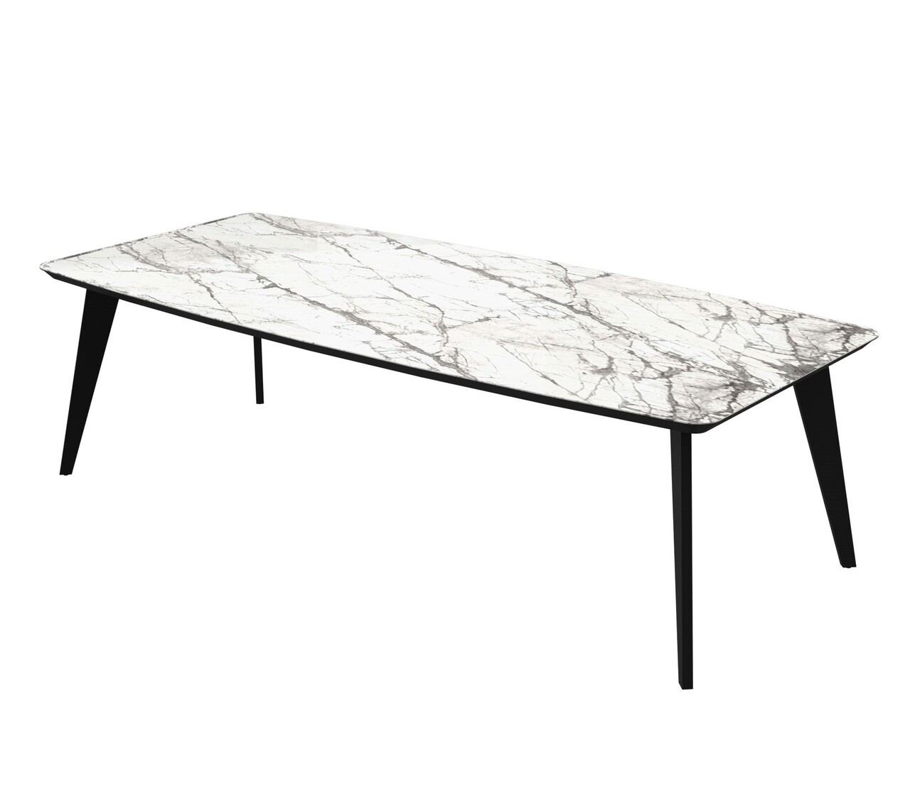 Стіл обідній Detroit Laminam Invisible White 100х240х76 Аква Родос - Зображення 100233527-25935.jpg