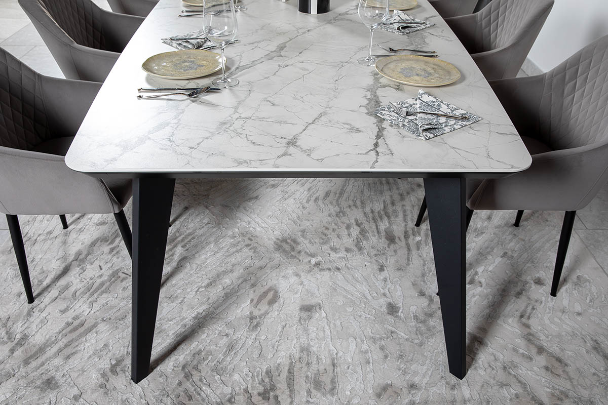 Стіл обідній Detroit Laminam Invisible White 100х240х76 Аква Родос - Зображення 100233527-5c8f7.jpg