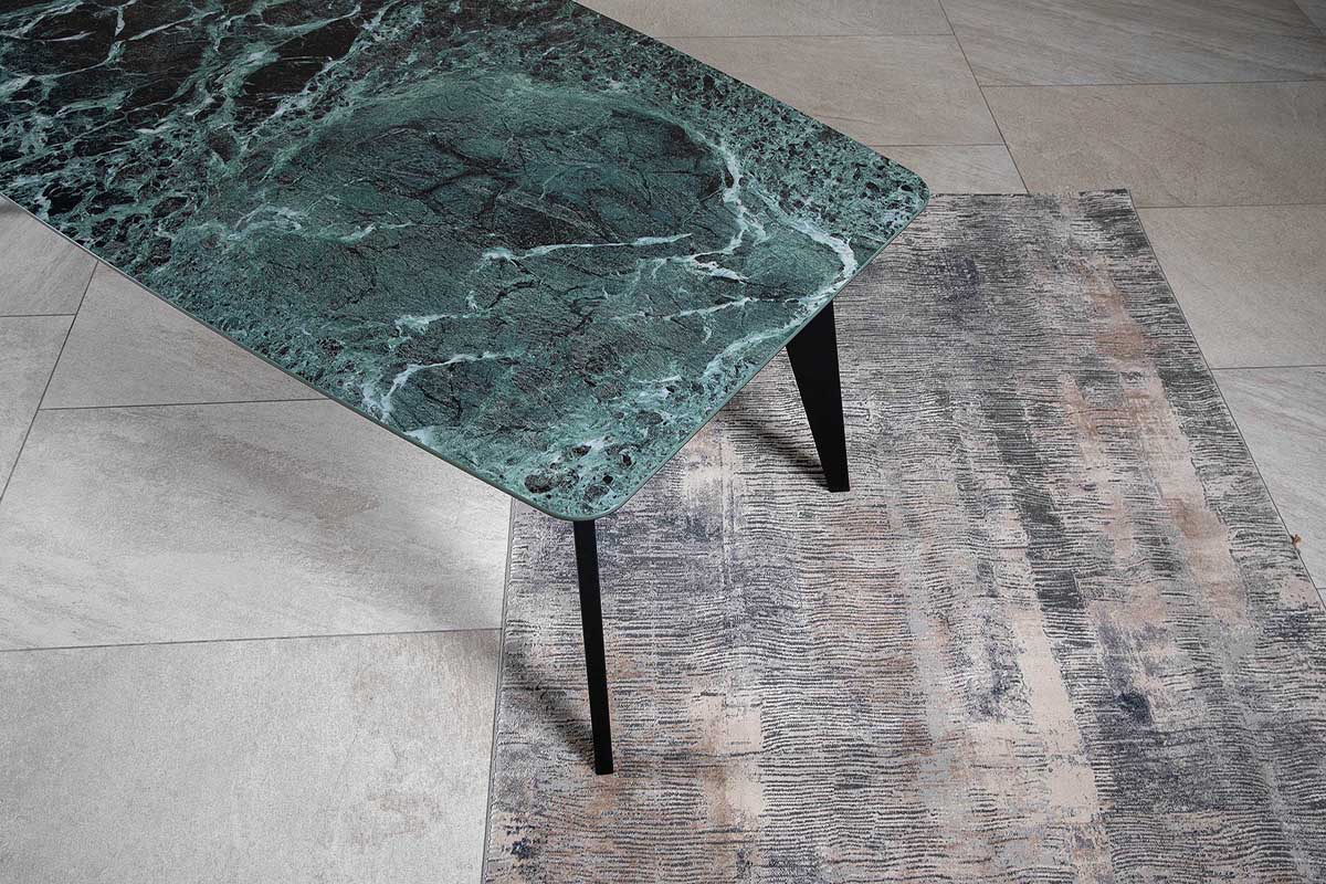 Стол обеденный Detroit Laminam Verde Alpi Lucidato 100х240х76 Аква Родос - Зображення 100237107-79266.jpg