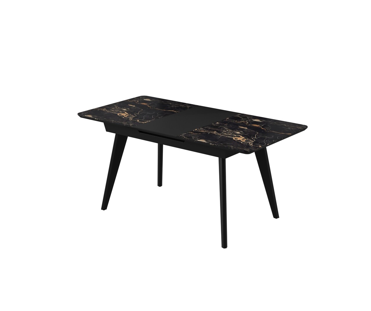 Стіл обідній Денвер Richmond Black 80х120(160)х76 Аква Родос - Зображення