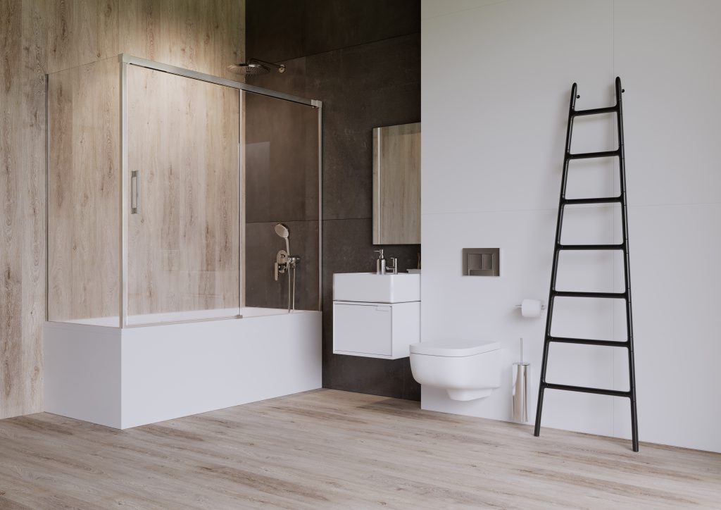 Стінка для ванни нерухома Idea PN S 75 L, RADAWAY - Зображення 10042140-01-01R-1.jpg