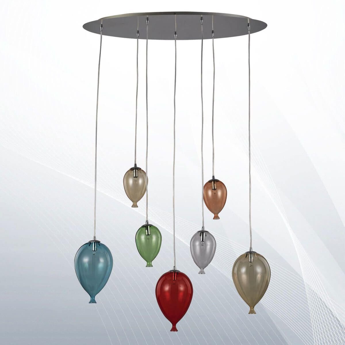 Люстра CLOWN SP7 COLOR (100937), IDEAL LUX - Зображення