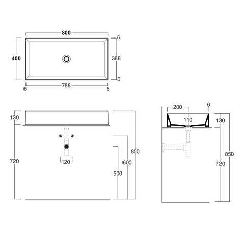 Умивальник AG 80 Agile AG80NM Black matt SIMAS - Зображення 101823028-bd23a.jpg