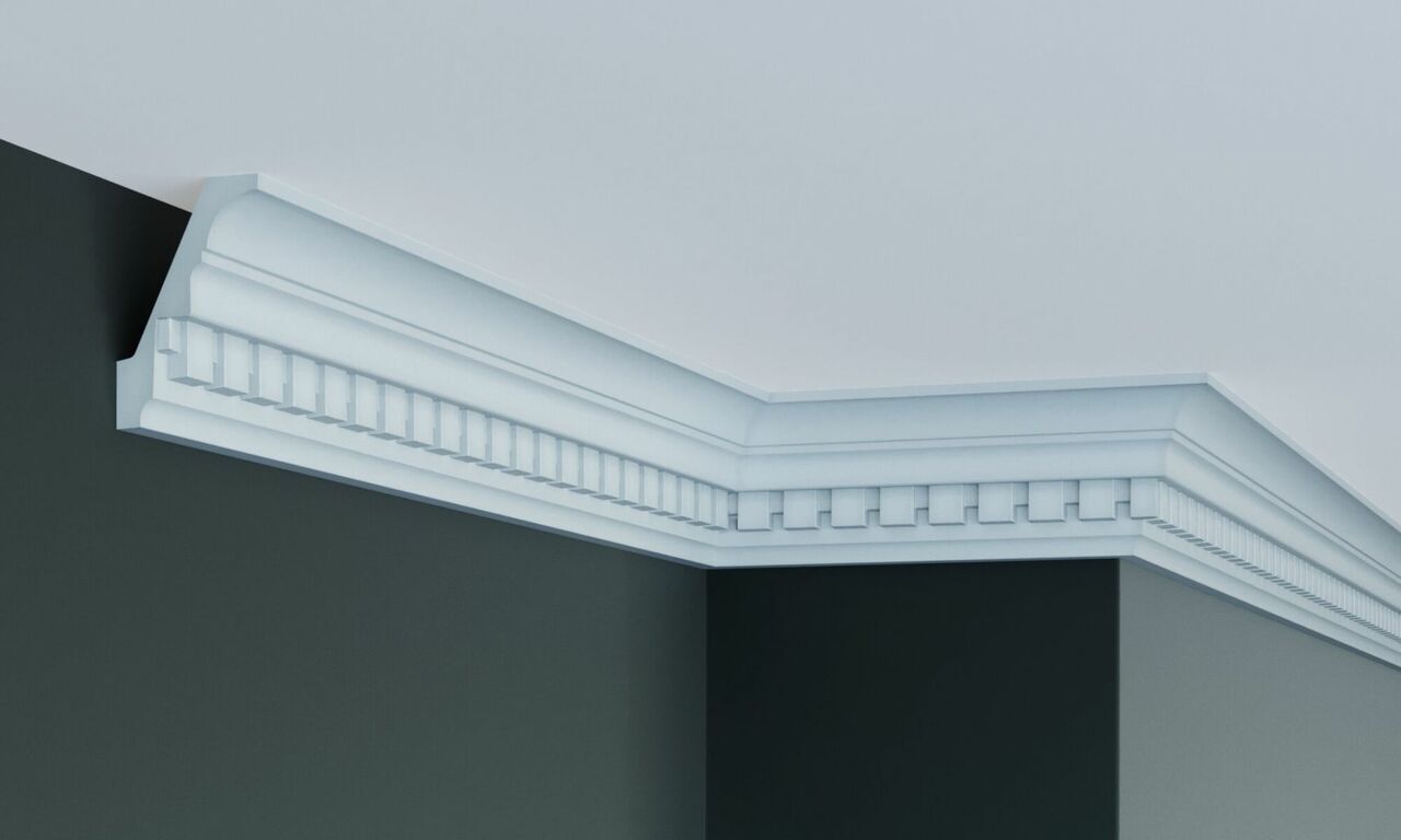 Карниз полиуретановый Gaudi Decor (С 1002), ELITE DECOR - Зображення