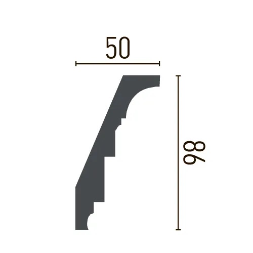 Карниз полиуретановый Gaudi Decor (С 1004 Flexi), ELITE DECOR - Зображення 10280598-3cd39.jpg
