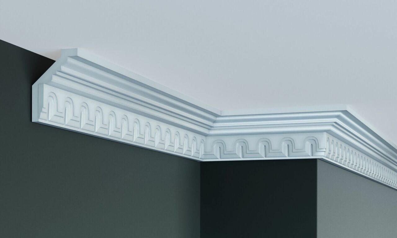 Карниз полиуретановый Gaudi Decor (С 1007), ELITE DECOR - Зображення