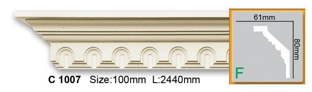 Карниз полиуретановый Gaudi Decor (С 1007 Flexi), ELITE DECOR - Зображення