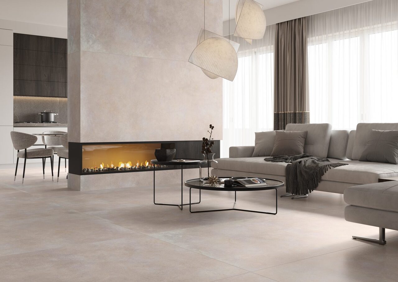 Плитка керамогранітна Modern Concrete Ivory RECT 597x597x8 Cerrad - Зображення 103460281-3df2a.jpg