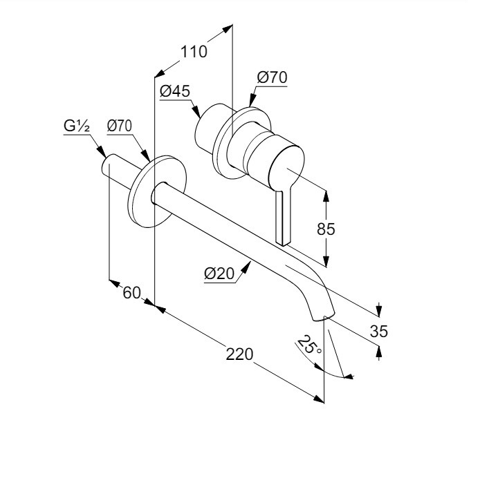 Змішувач для умивальника Bozz 382455376 Kludi - Зображення 103968383-93924.jpg