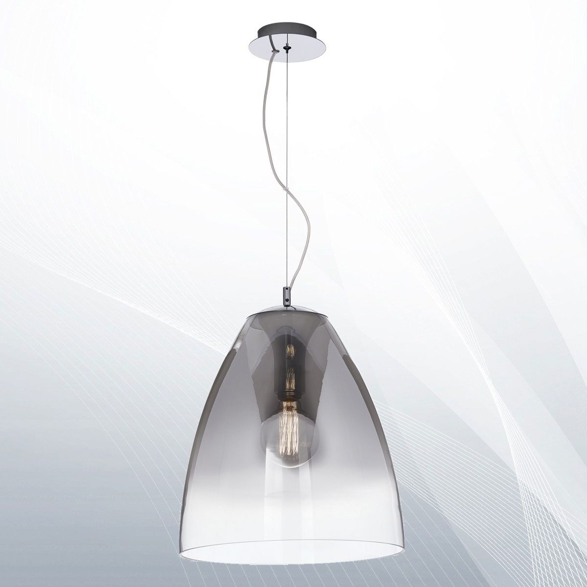 Люстра AUDI-20 SP1 CROMO SFUMATO (103990), IDEAL LUX - Зображення