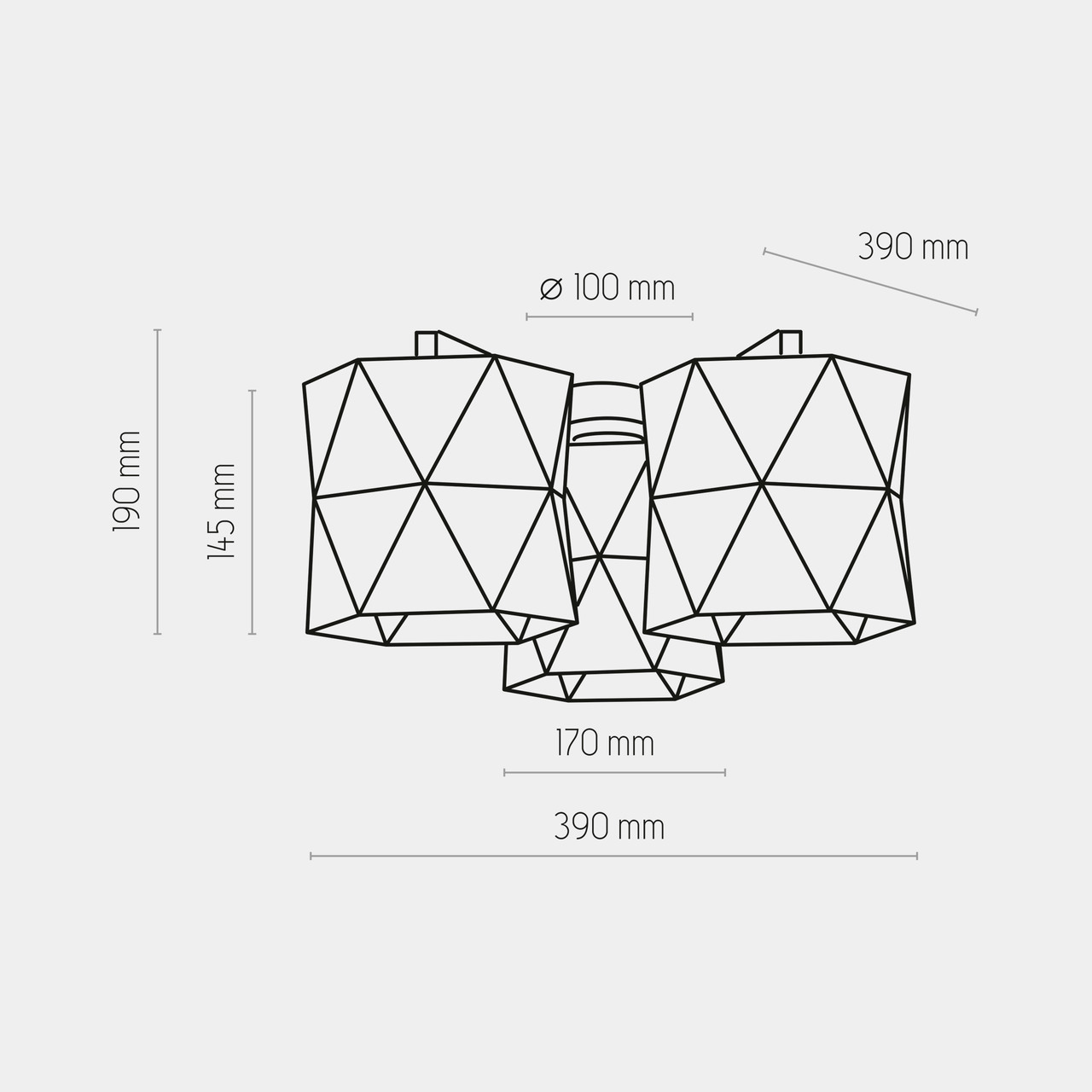 Люстра SIRO BLACK (1042), TK LIGHTING - Зображення 1042--.jpg