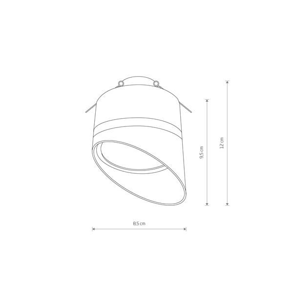 Точковий світильник VIS (10845), Nowodvorski - Зображення 10485-.jpg