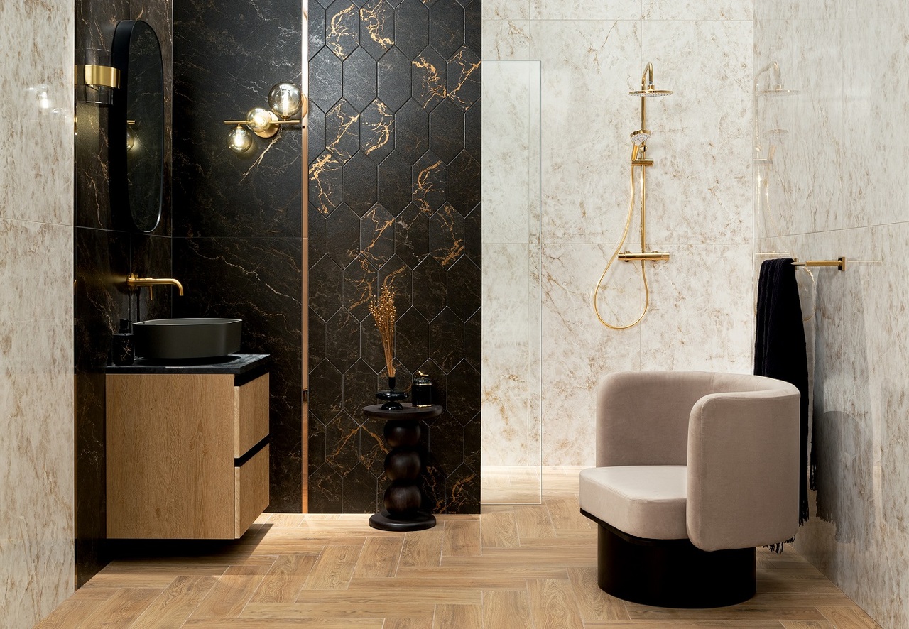 Плитка стінова Caramell Brown 598x1198x10 Tubadzin - Зображення 105958737-8b533.jpg