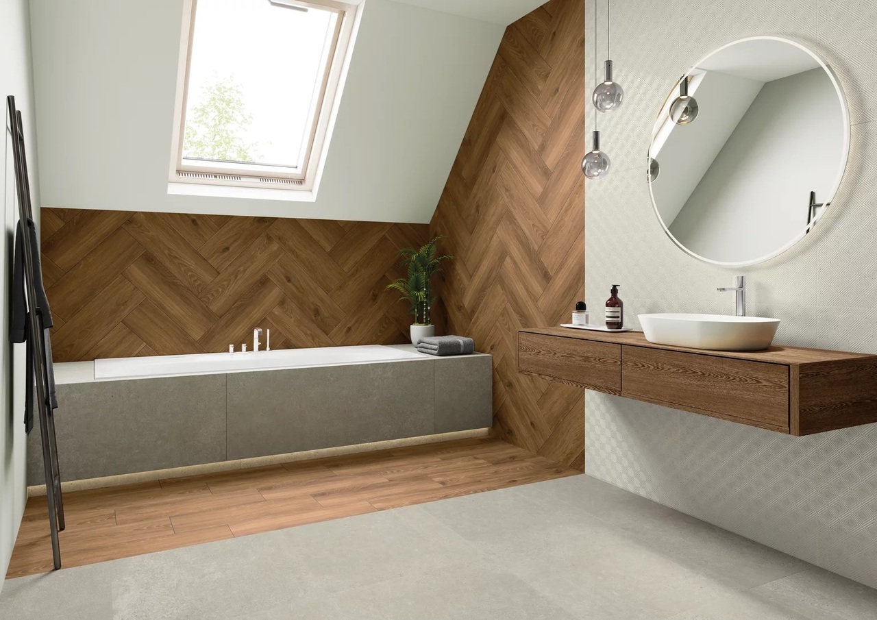 Плитка керамогранітна Bergdust Grey RECT 598x598x8 Paradyz - Зображення 106677915-ffb75.jpg