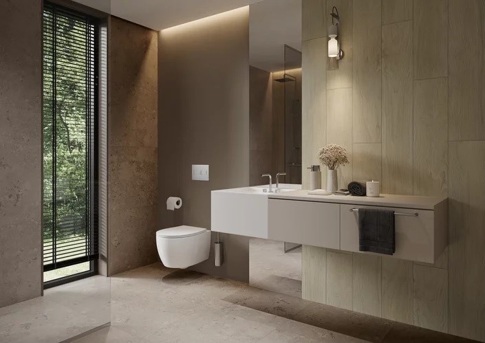 Плитка керамогранітна Freedust Taupe RECT MAT 598x598x8 Paradyz - Зображення 106684145-86cff.jpg