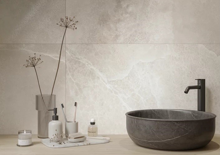 Плитка керамогранітна Lovstone Taupe RECT LAP 598x1198x8 Paradyz - Зображення 106719841-caf3a.jpg