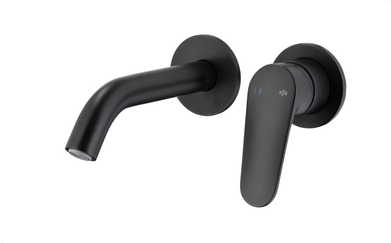 Змішувач для умивальника OTAVA BLACK 5559-810-81 KFA ARMATURA - Зображення