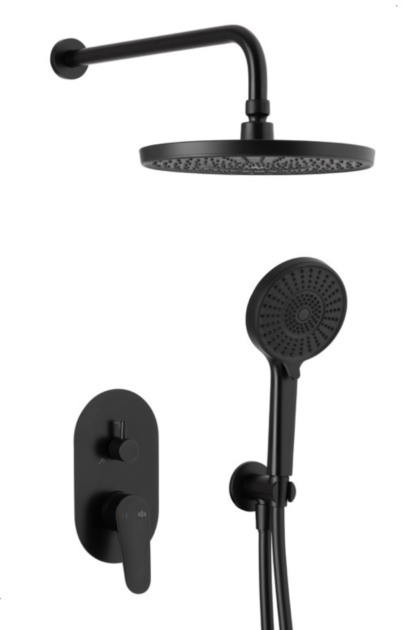 Душова система OTAVA BLACK 5559-501-81 KFA ARMATURA - Зображення 110025229-7cf49.jpg