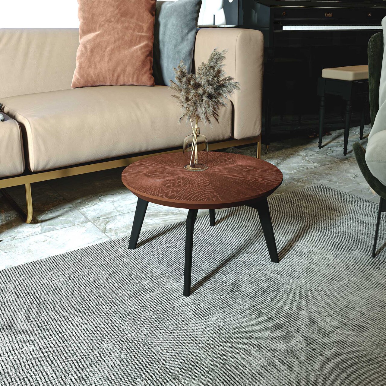 Стіл журнальний Варта Горіх d60x27,5 Аква Родос - Зображення 110299880-2ddb7.jpg