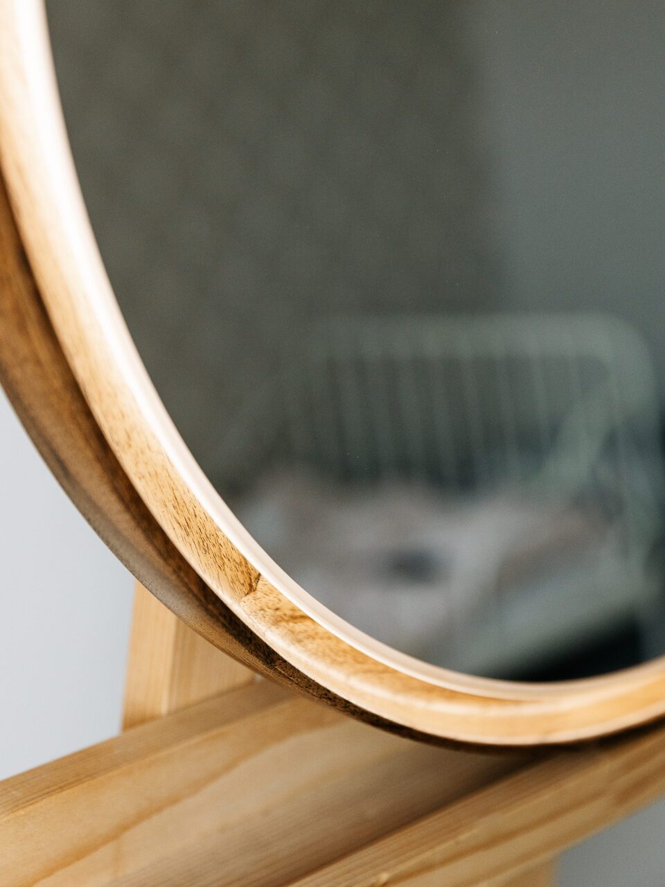 Зеркало Solar Eclipse LED 80 Natural Walnut Luxury Wood - Зображення 11083799-a519e.jpg