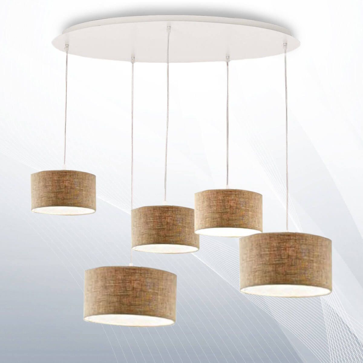 Люстра EKOS SP5 (110868), IDEAL LUX - Зображення