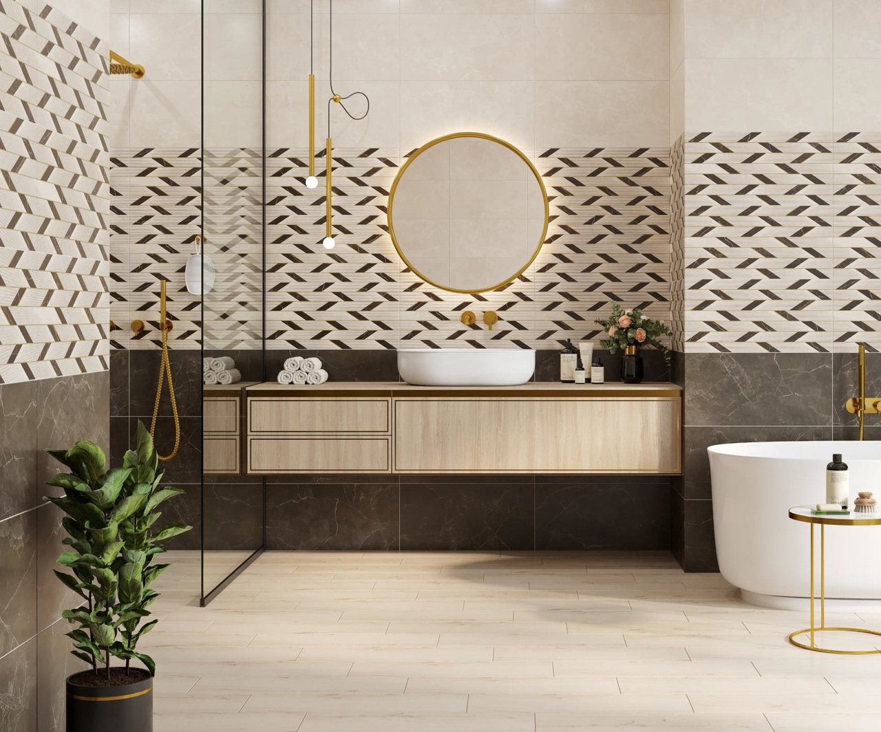 Плитка стінова Teneza Beige Glossy 297x600x9 Opoczno - Зображення 111736881-40572.jpg