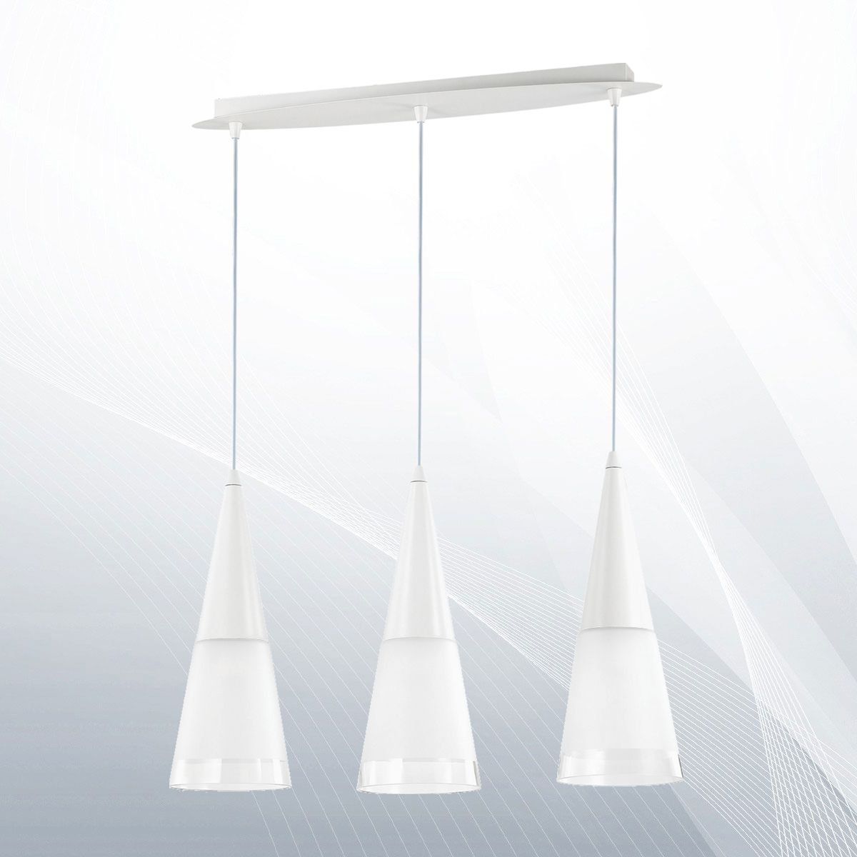 Люстра CONO SP3 BIANCO (112381), IDEAL LUX - Зображення