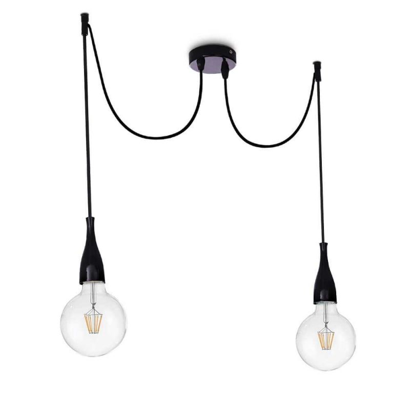 Люстра MINIMAL SP2 NERO OPACO (112671), IDEAL LUX - Зображення