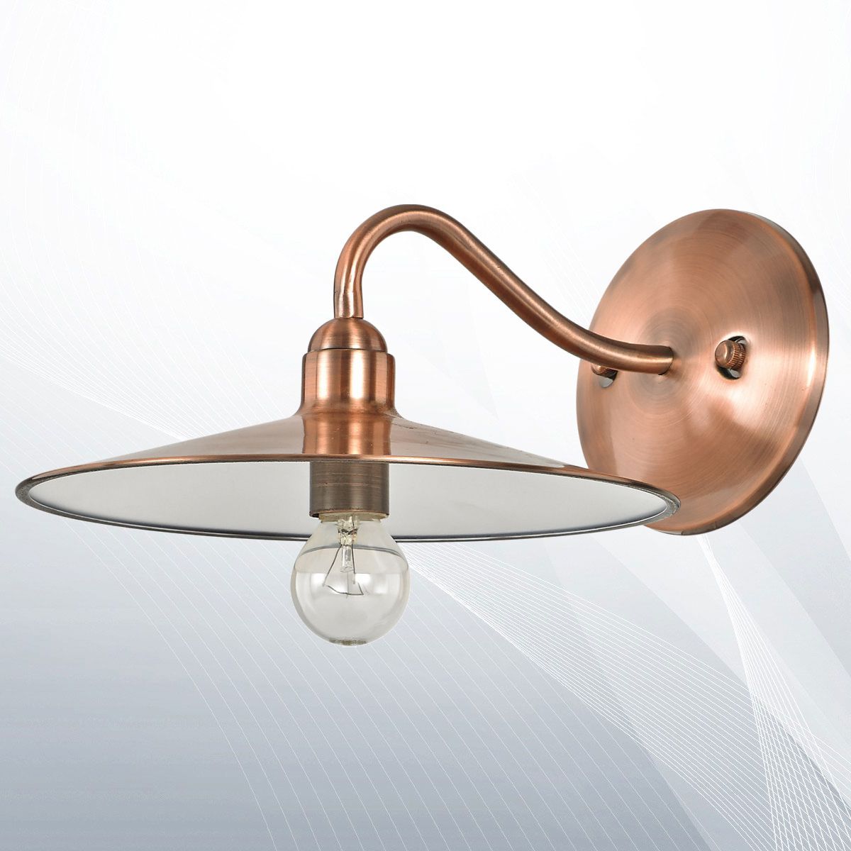 Бра CANTINA AP1 RAME (112695), IDEAL LUX - Зображення