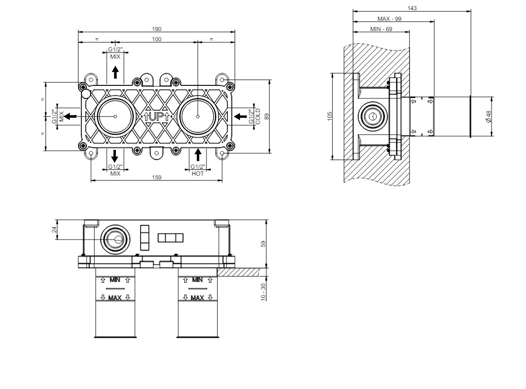 Вбудована частина змішувача 54169239 Gessi - Зображення 112843044-eeb36.jpg