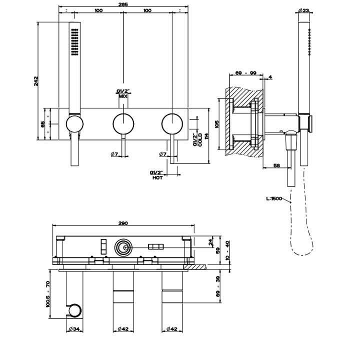 Змішувач Gessi316 Black XL 54039299 Gessi - Зображення 112843539-e30c1.jpg