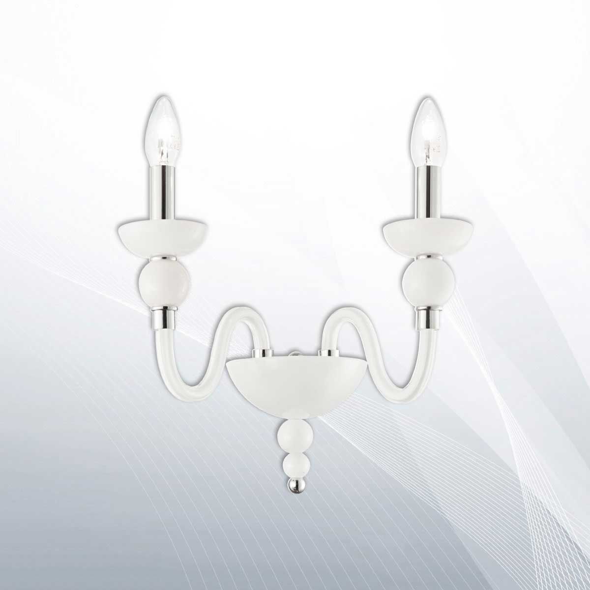 Бра DOGE AP2 BIANCO (113654), IDEAL LUX - Зображення