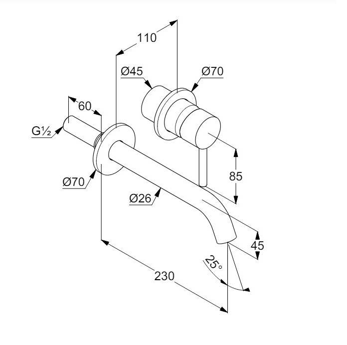 Змішувач для умивальника Bozz 38245N076 Kludi - Зображення 113711262-6da90.jpg