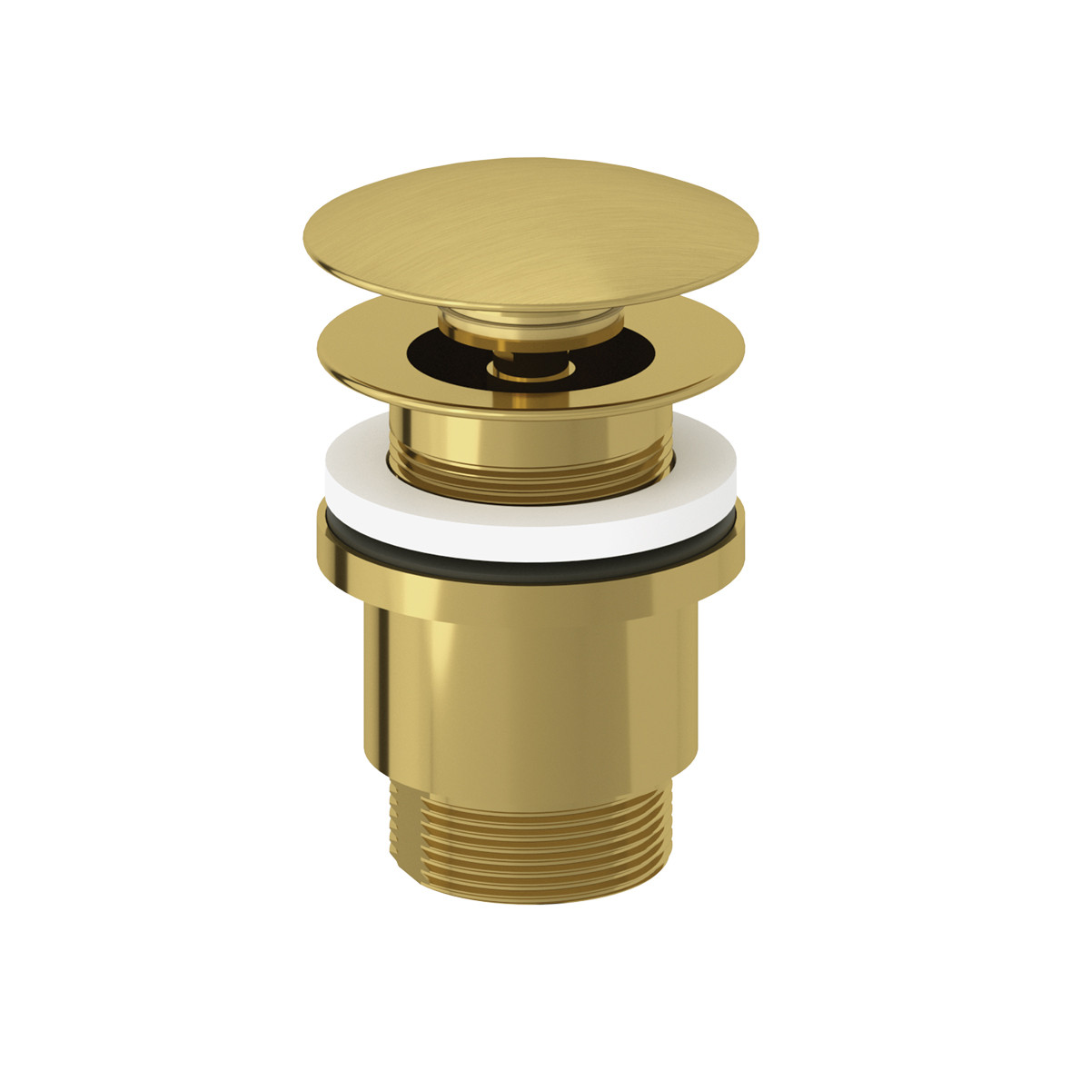 Донний клапан Push-Open 10426N0-00 brushed gold Kludi - Зображення