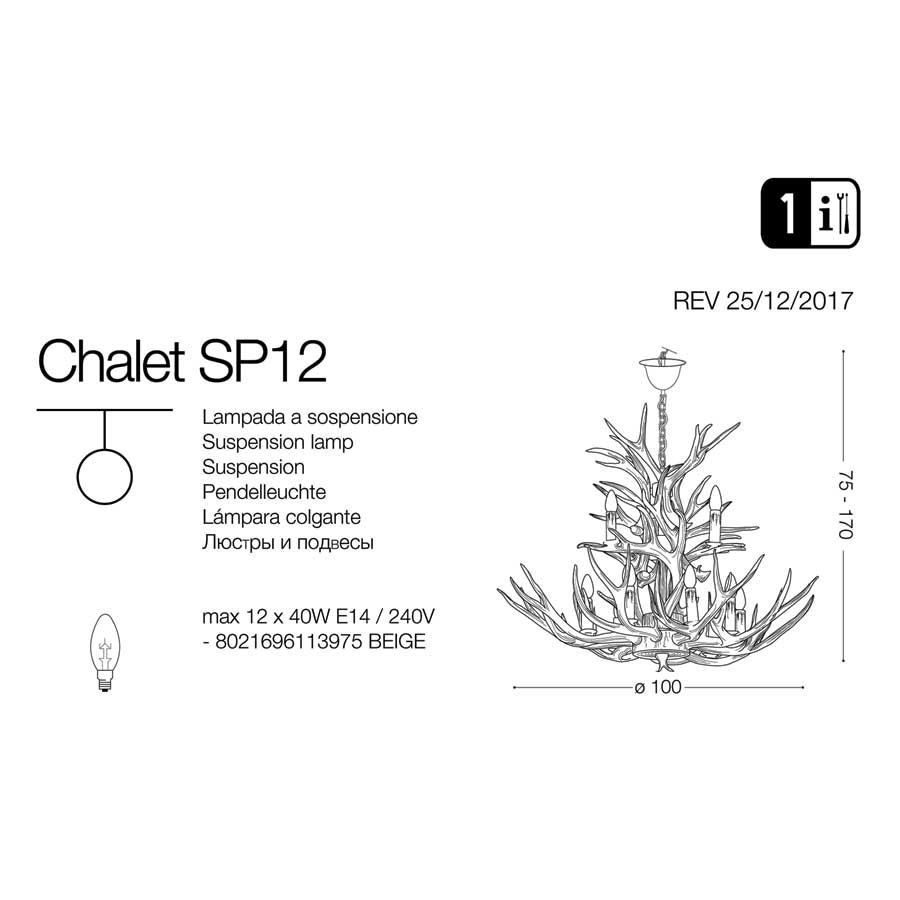 Люстра CHALET SP12 (113975), IDEAL LUX - Зображення 113975--.jpg