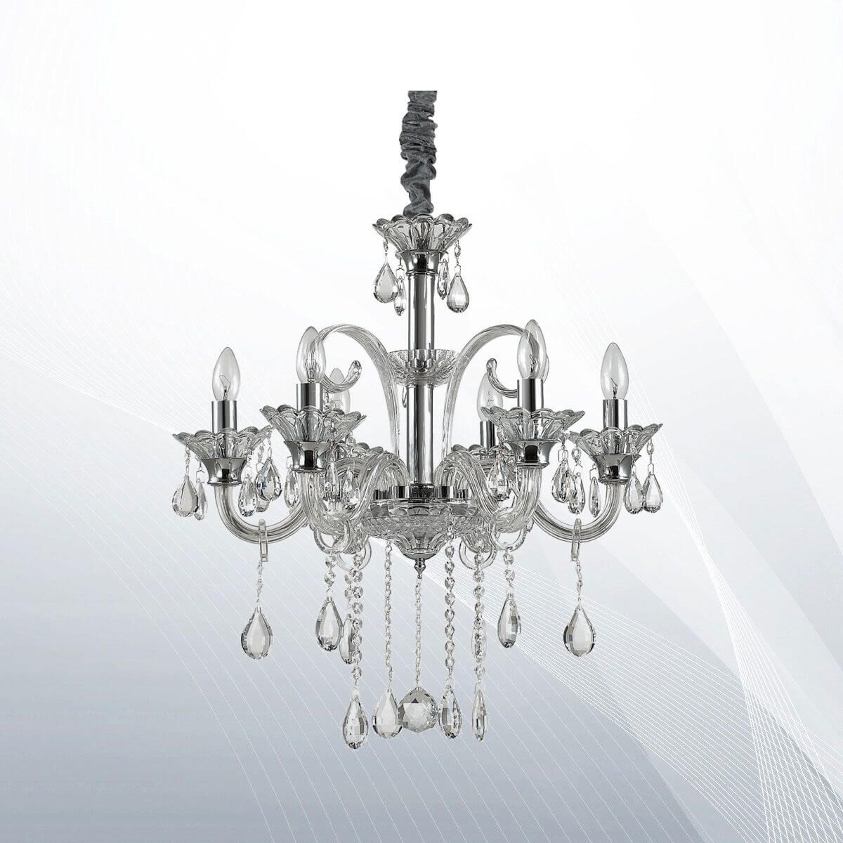 Люстра COLOSSAL SP6 TRASPARENTE (114194), IDEAL LUX - Зображення