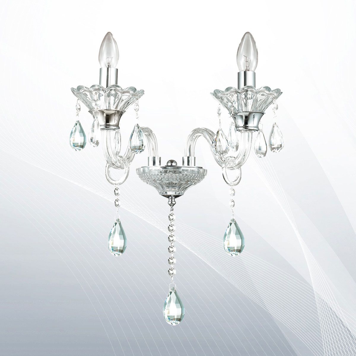 Бра COLOSSAL AP2 TRASPARENTE (114200), IDEAL LUX - Зображення 114200.jpg