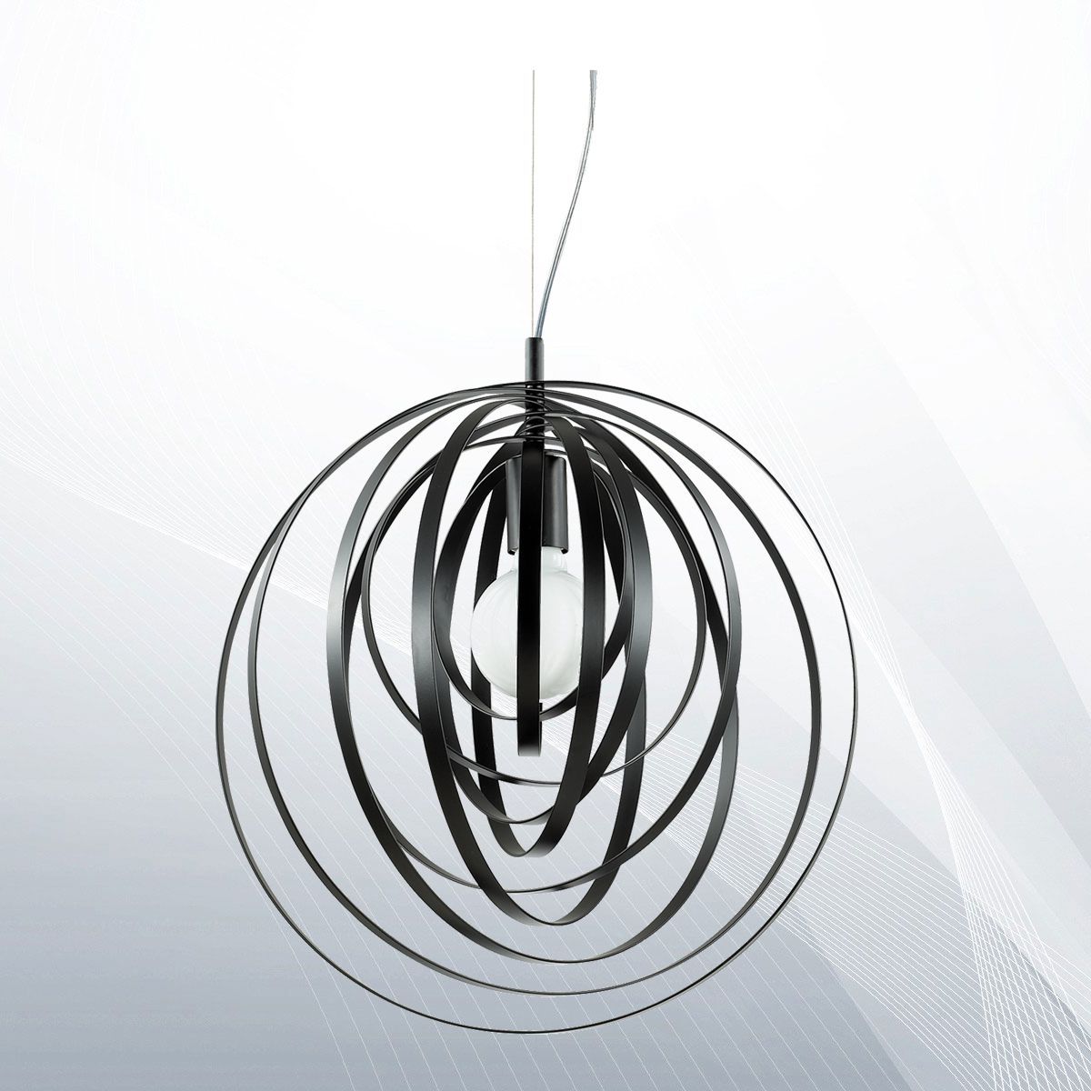 Люстра DISCO SP1 NERO (114262), IDEAL LUX - Зображення