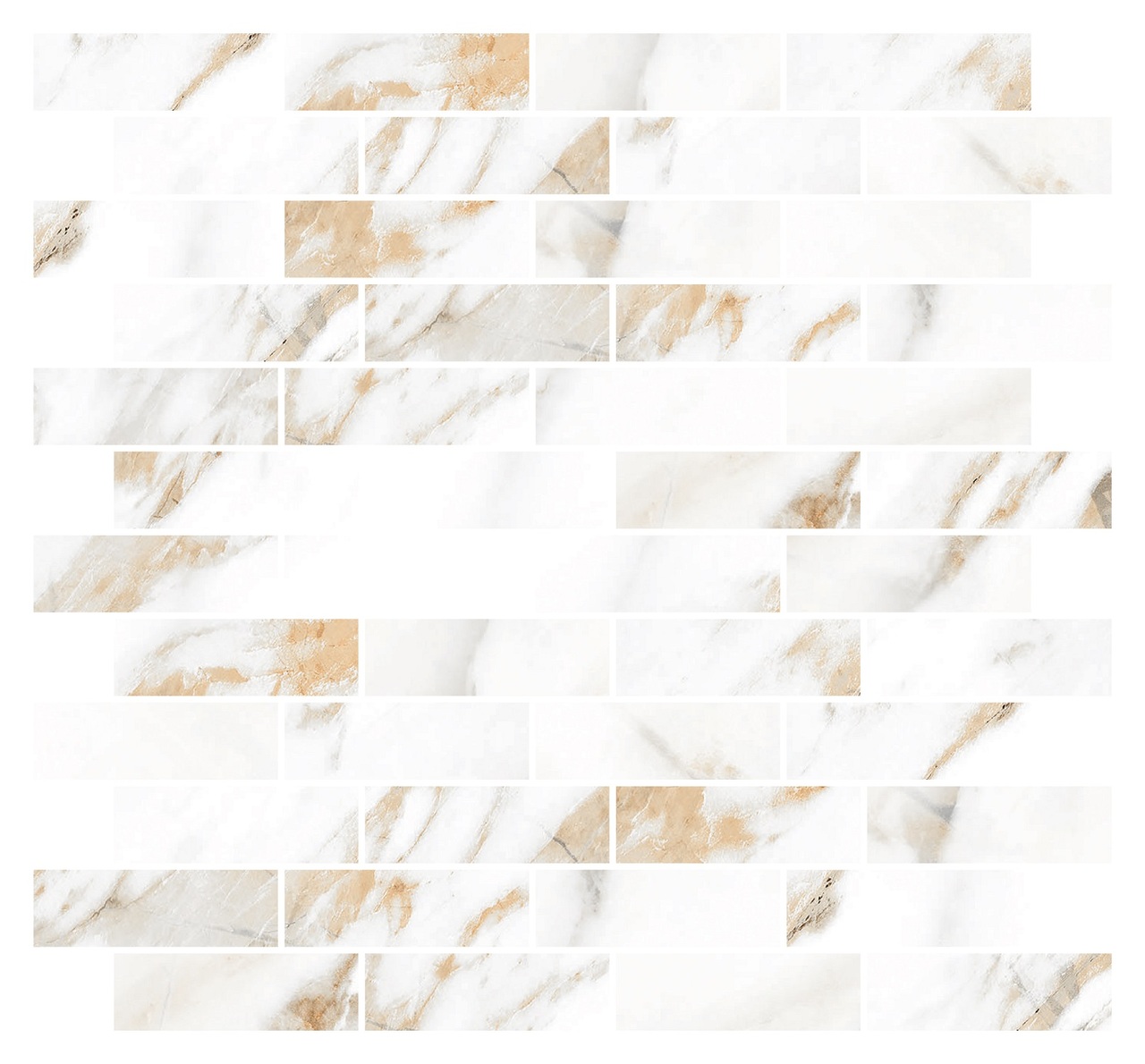 Мозаика Calacatta Gold Серый 298x320 Intercerama - Зображення