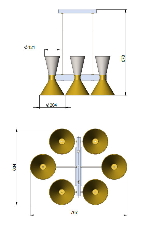 Люстра Dualight (11538-3), Pikart  - Зображення 11538-3--.jpg