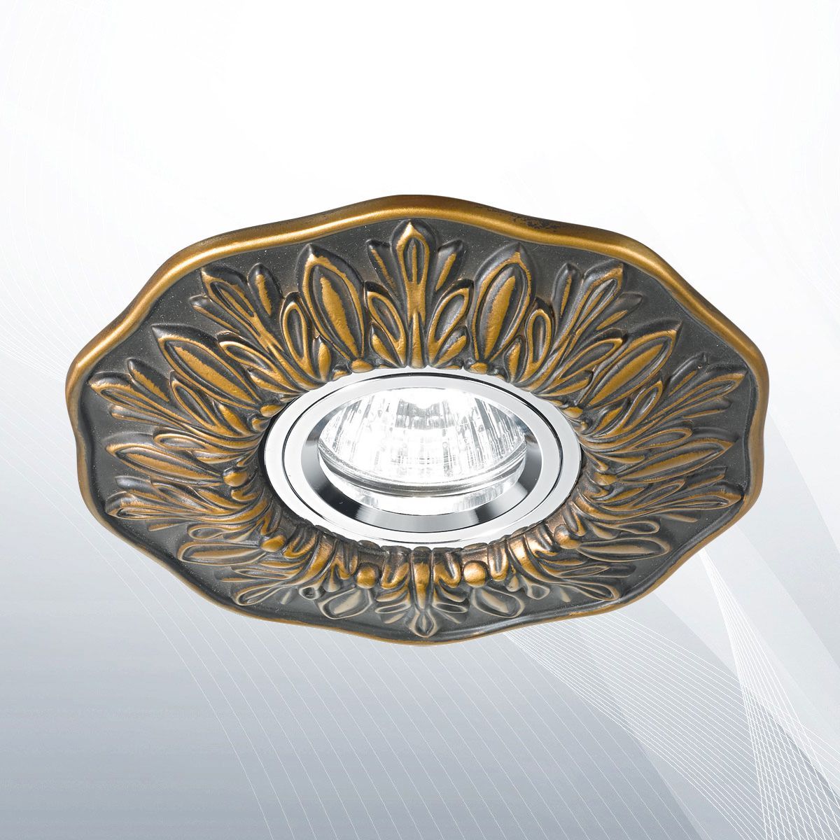 Точечный светильник POLKA FI1 BRUNITO (115580), IDEAL LUX - Зображення