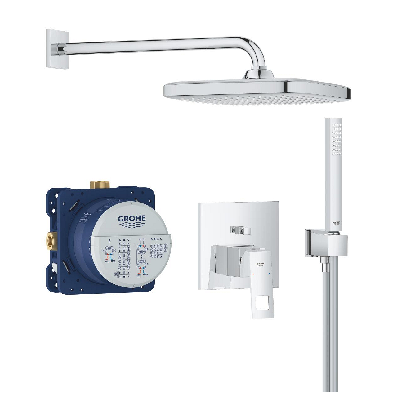 Душова система Eurocube 25289000 Grohe - Зображення 116778434-9636d.jpg