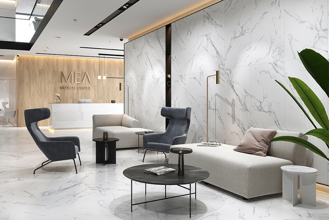 Плитка керамогранитная Calacatta Marble White RECT 598x1198x8 Opoczno - Зображення 11790951-9d6f9.jpg